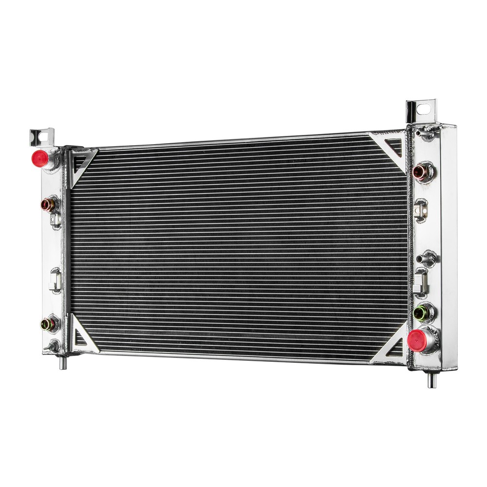 2Row Aluminum Radiator Fits 2001-02 Chevy Silverado GMC Sierra 2500 HD 3500 8.1L