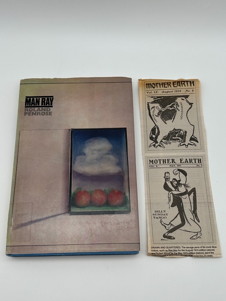 Man Ray by Roland Penrose 1975 Hardcover Art Book with 154 Illustrations DJ