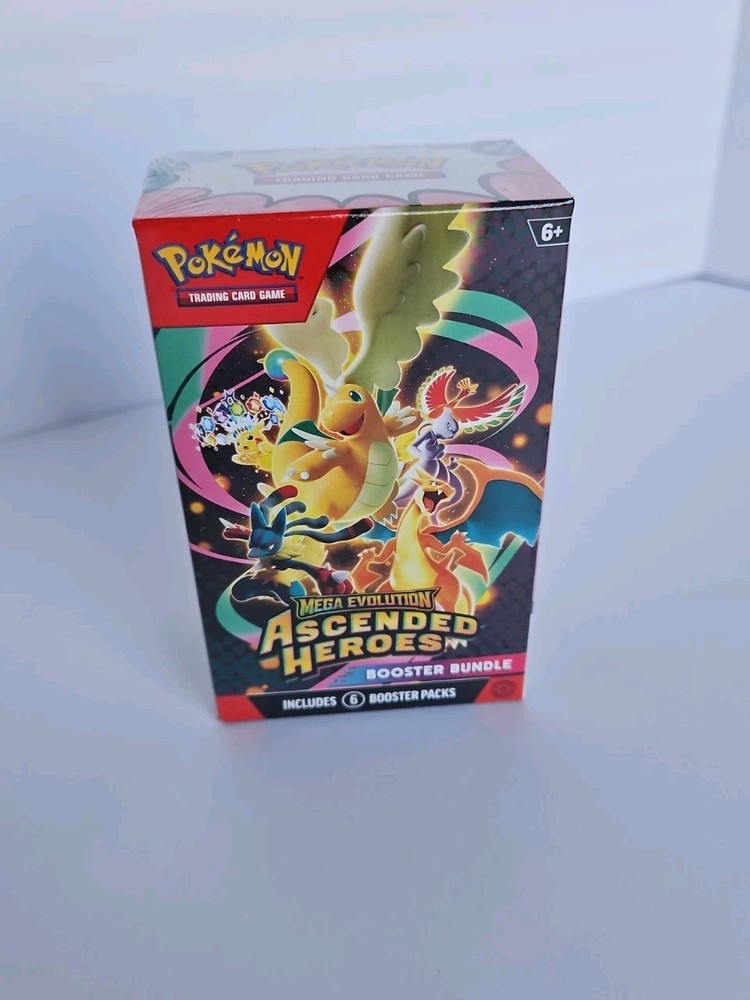 Pokemon TCG: Ascended Heroes Factory Sealed Booster Bundle Box