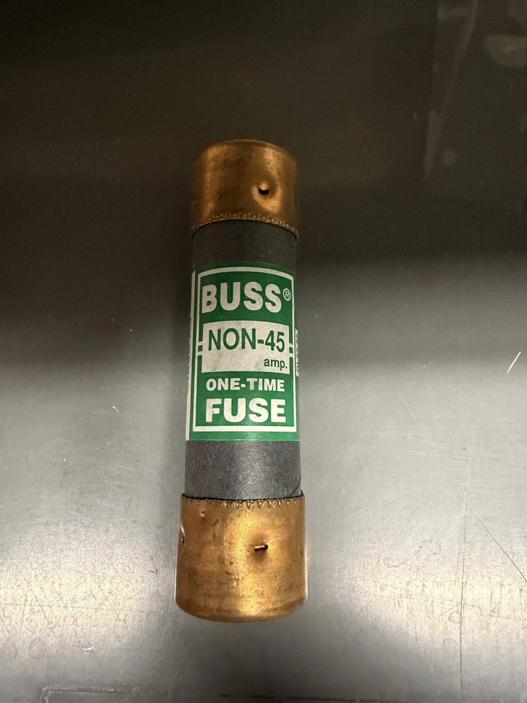 BUSSMANN Fuse: Class K5, NON Series, Fast-Acting, 45 A, 250 V AC, 125 V DC