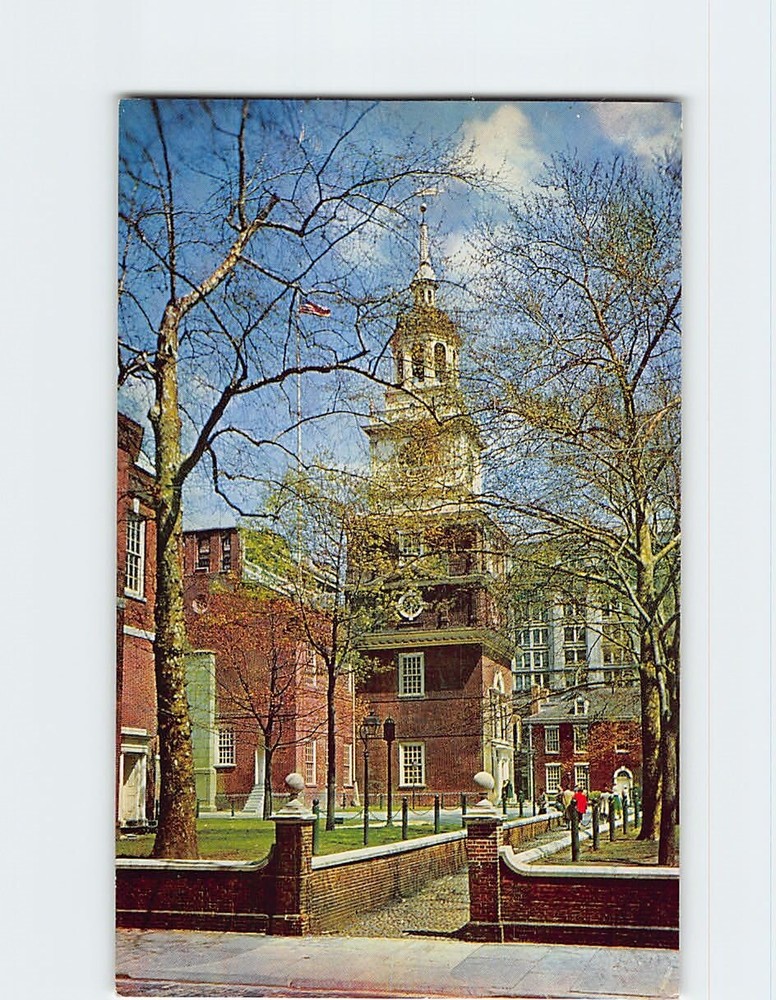 Postcard Independence Hall Philadelphia Pennsylvania USA