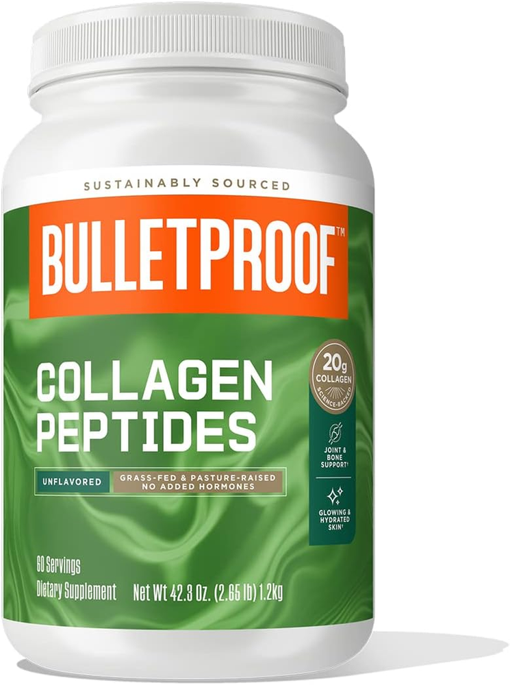 Unflavored Collagen Peptides Powder, 42.3 Ounces, Grass-Fed Collagen Protein and