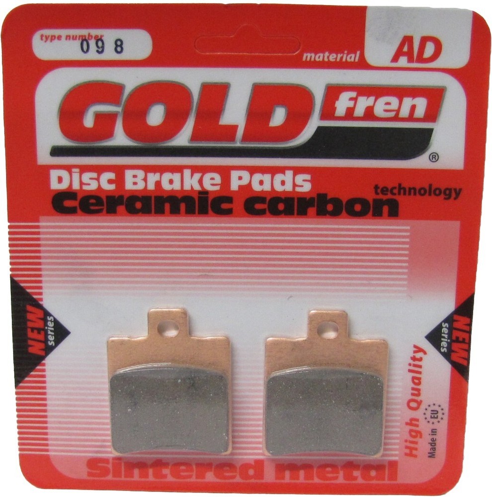 Brake Pads Front For Piaggio NRG 50 MC3 DD Rear Disc Model 2001-2005