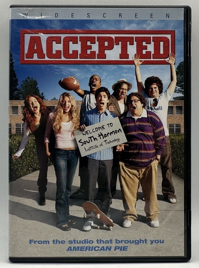 Accepted DVD Widescreen Justin Long Blake Lively Anthony Heald Lewis Black 2006