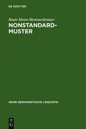 Beate Henn-Memmesheimer Nonstandardmuster (Hardback)