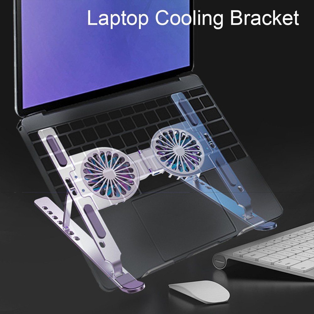 Laptop Stand Foldable Good Heat Dissipation Desk Notebook Computer Cooling Stand