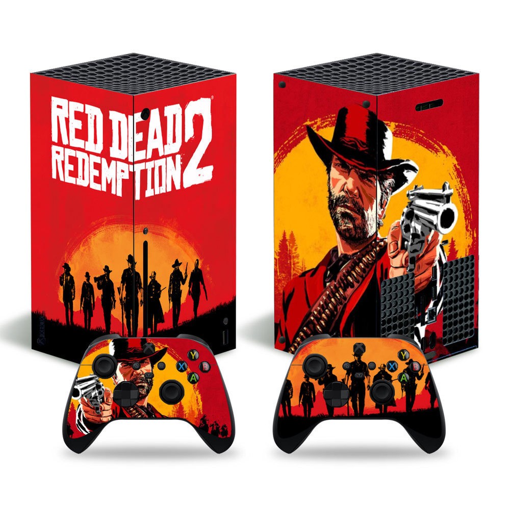 Game Sticker Film Xbox Series X Console Wraps Skin Sticker Decal DIY XSX