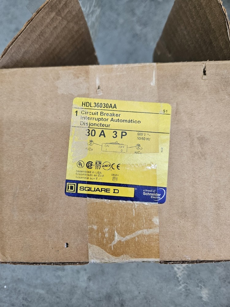HDL36030AA Square D / Schneider Electric Molded Case Circuit Breakers