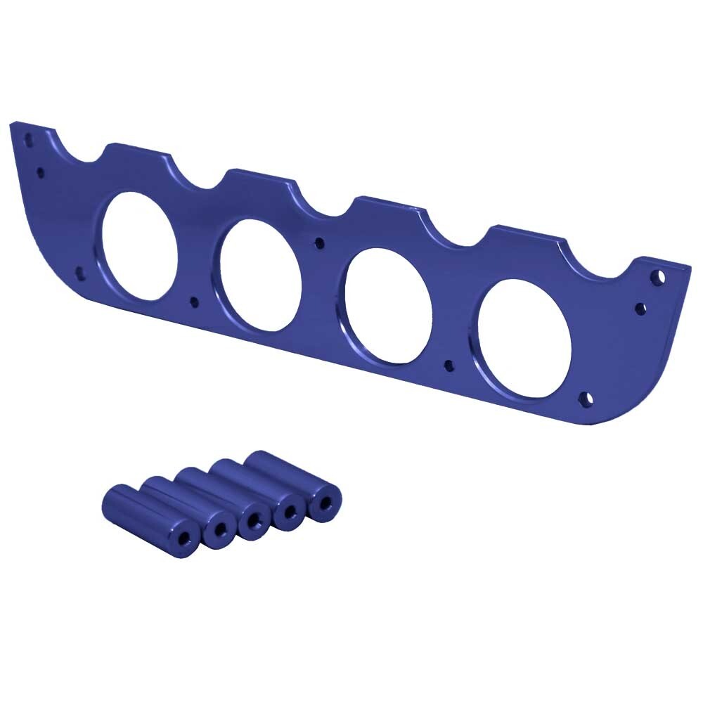 Legend Boat Rod Rack Panel 316448 | 14 1/2 x 3 Inch Dark Blue Aluminum