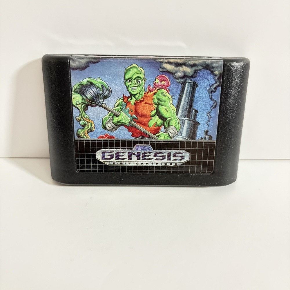 Toxic Crusaders (Sega Genesis, 1992) Cartridge Only - Tested Working Authentic