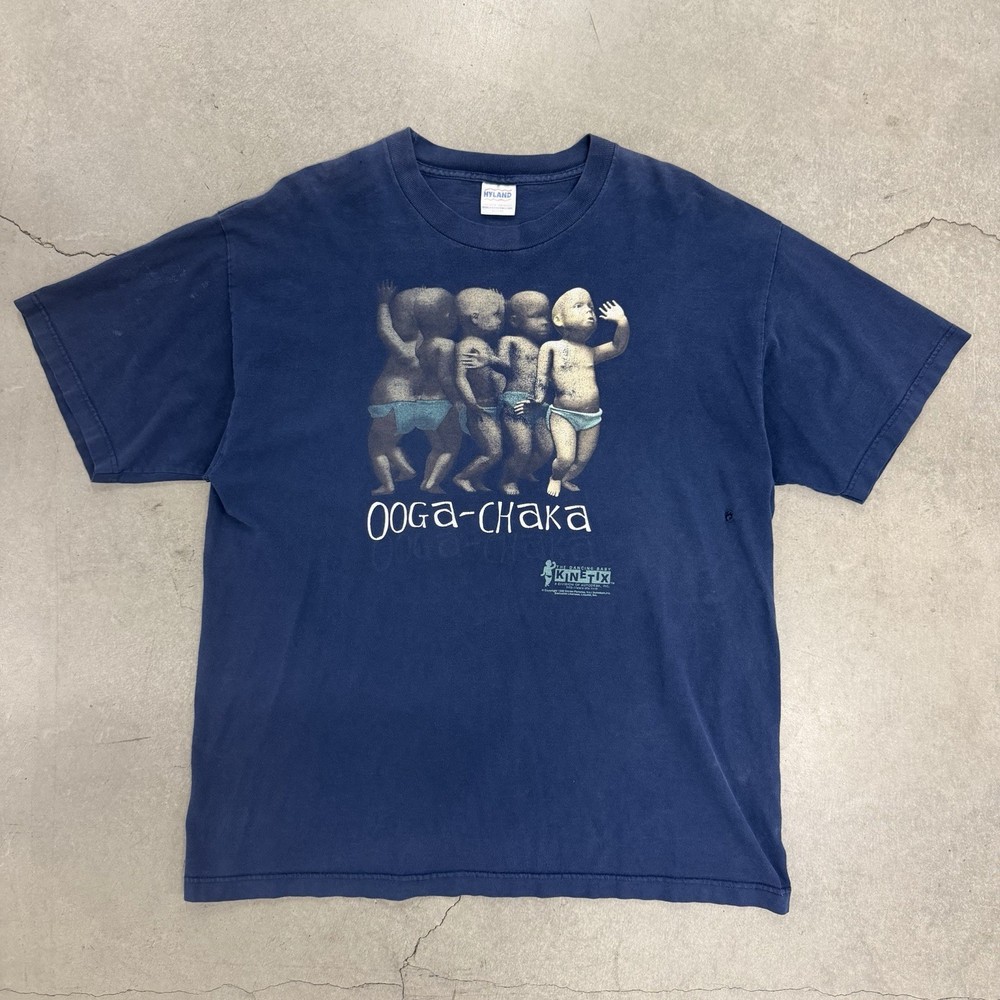 Vtg Dancing Baby Tshirt XL Kinetix Viral Meme 1998 Computer Tech Humor Parody