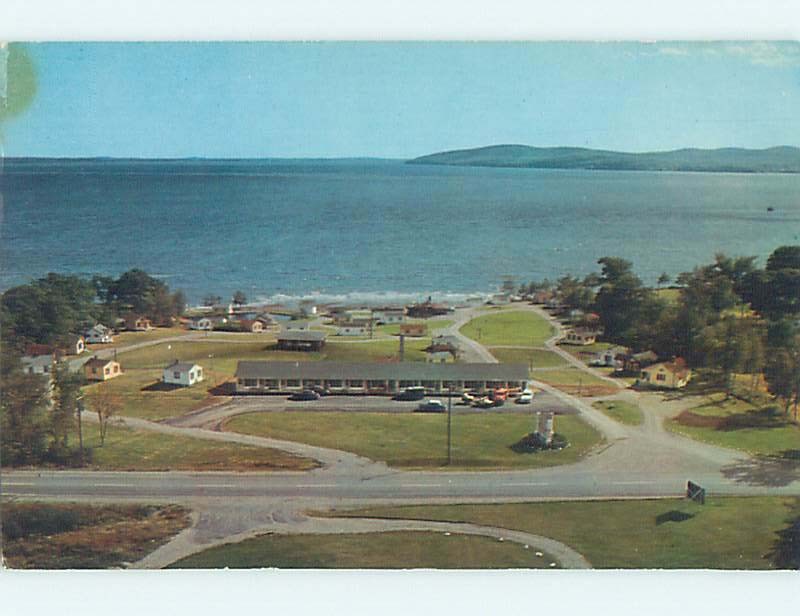Unused Pre-1980 COLONIAL GABLES MOTEL Belfast Maine ME n7460