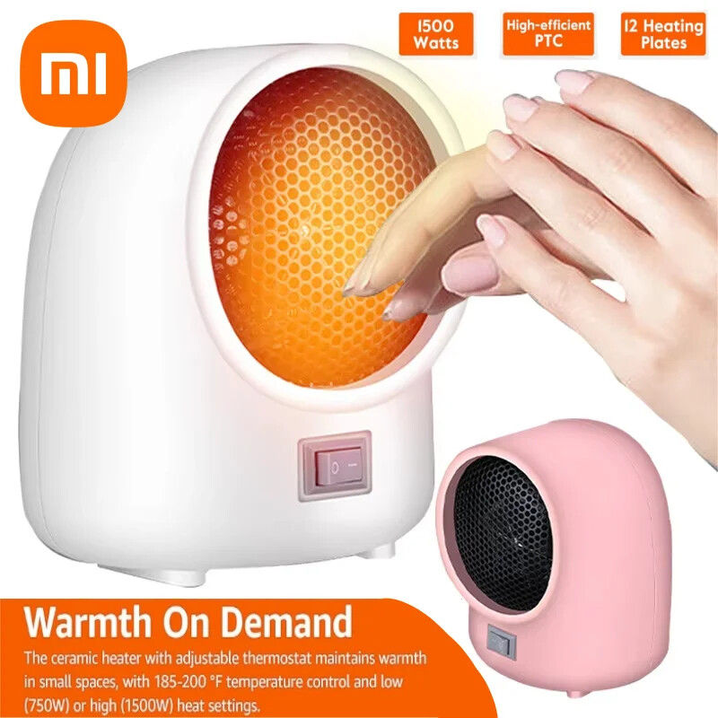 Electric Heater Indoor Portable Space Heater 3S Fast Heating Space Heater Suit