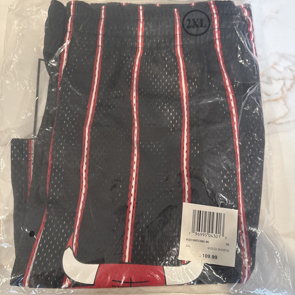 Eric Emanuel EE22 Chicago Bulls Shorts Retail $109 - 2xl