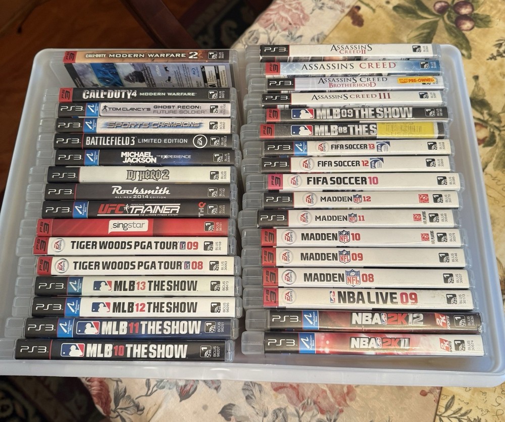 PS3 Game Lot 33 In Total