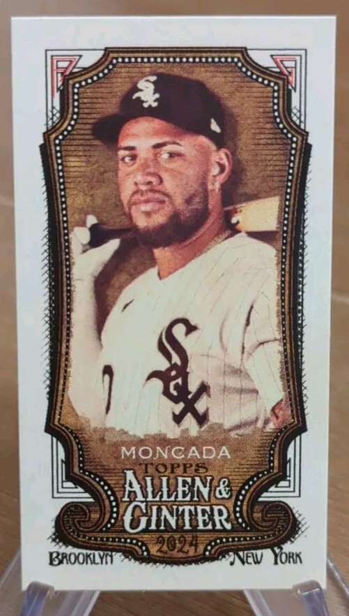 2024 Topps Allen & Ginter Mini Yoan Moncada Chicago White Sox