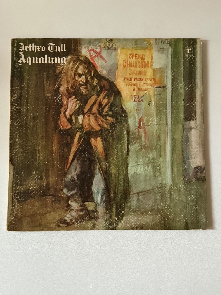 Jethro Tull Aqualung LP + Insert Gatefold 1971 Reprise MS 2035 VG Cleaned