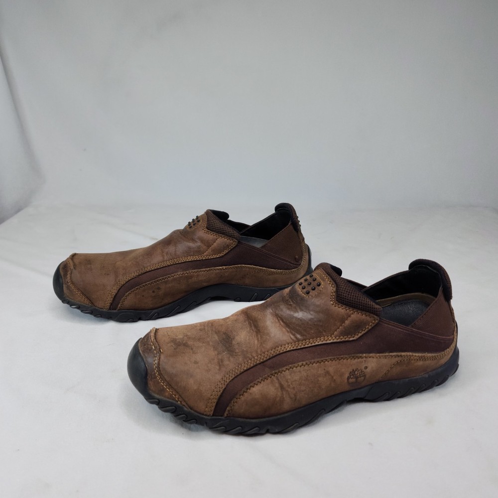 Men's Timberland Mt Maddsen Slip On Comfort Leather Loafer Shoes Size 10.5 88066