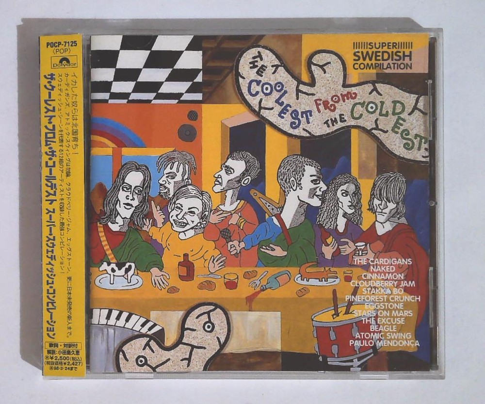 Various – The Coolest From The Coldest: Super Swedish Compilation JAPAN CD OBI