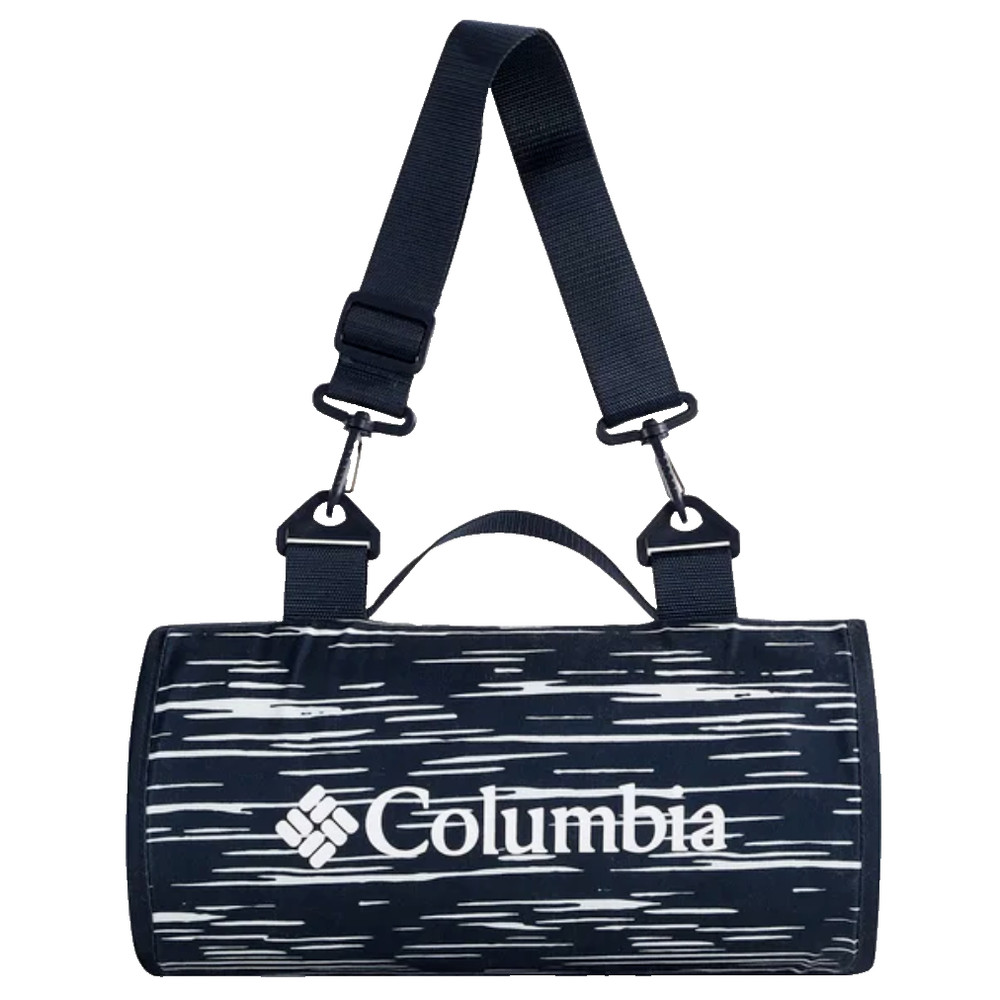 NEW Columbia Packable Blanket Dark Blue - 72 x 72 NEW
