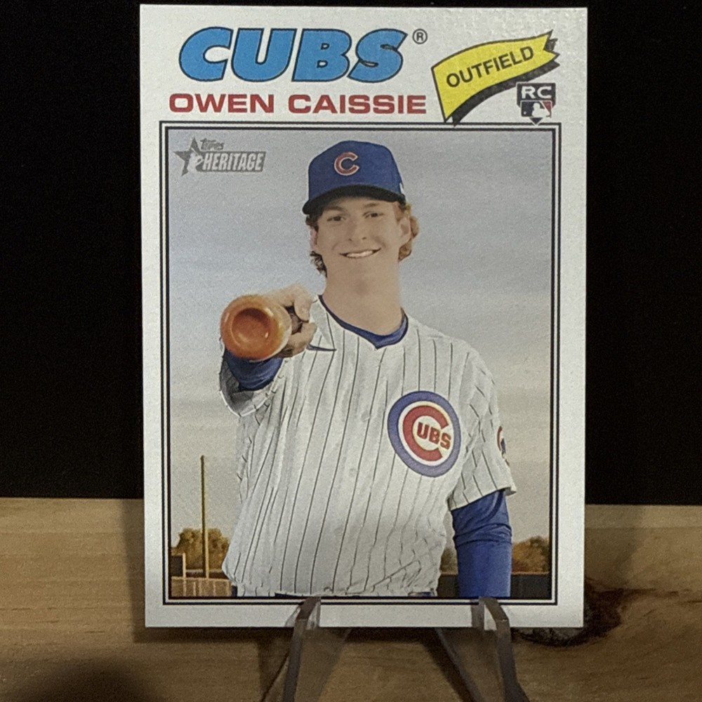 2026 Topps Heritage - Owen Caissie #88 (RC)