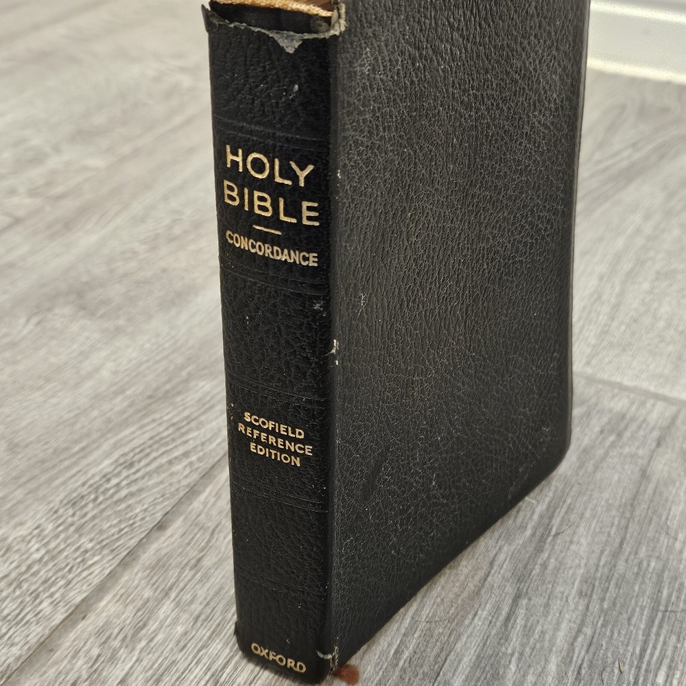 Vintage 1945 HOLY BIBLE  SCOFIELD REFERENCE EDITION Oxford Press