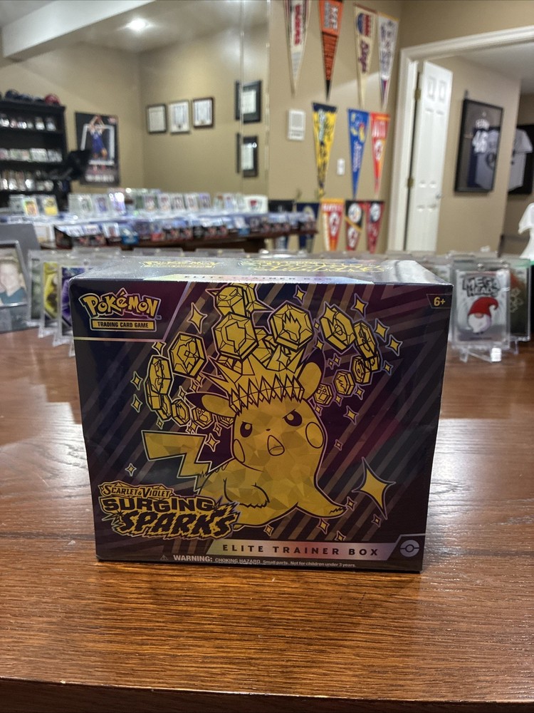 Pokemon Scarlet & Violet: Surging Sparks ETB Factory Sealed Elite Trainer Box