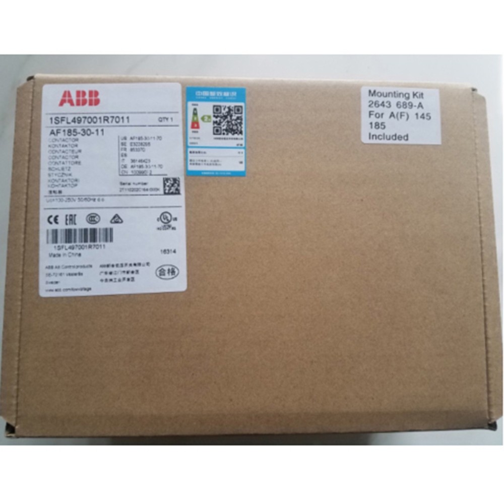 one new contactor AF185-30-11 1SFL497001R7011 100-250V #am
