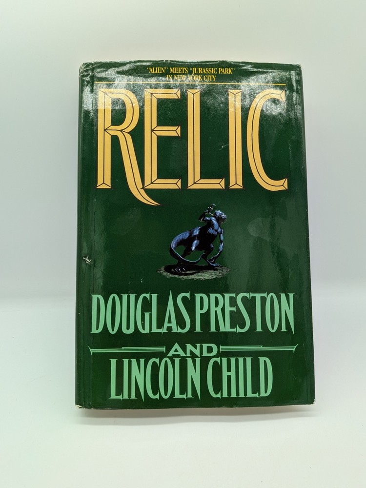 Relic By Douglas Preston And Lincoln Child Hardcover 1995 Thriller Horror