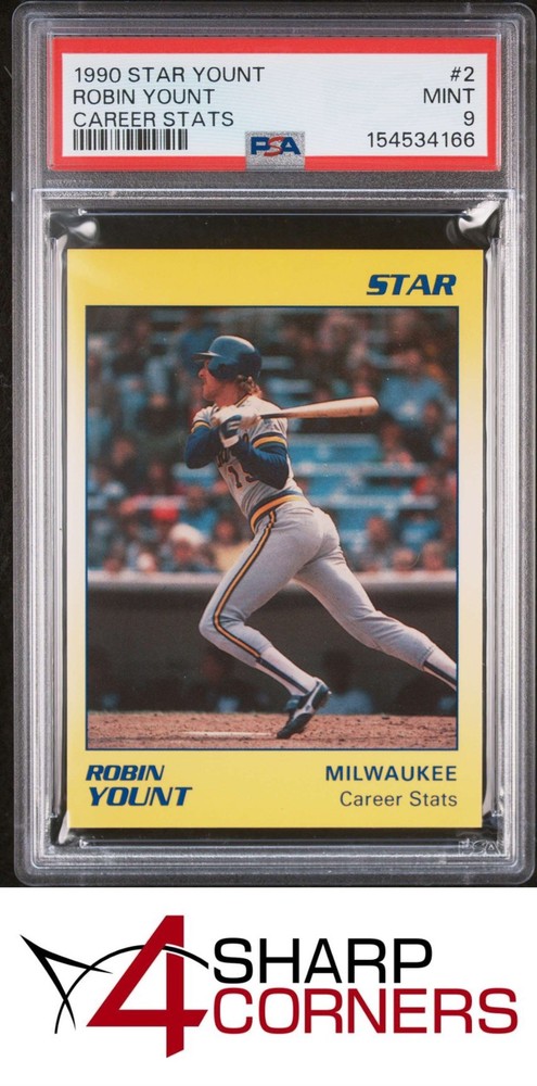 1990 Star Robin Yount #2 Hof Career Stats Pop 3 Psa 9Low rates, marketing, expertise, & more: Consign today!