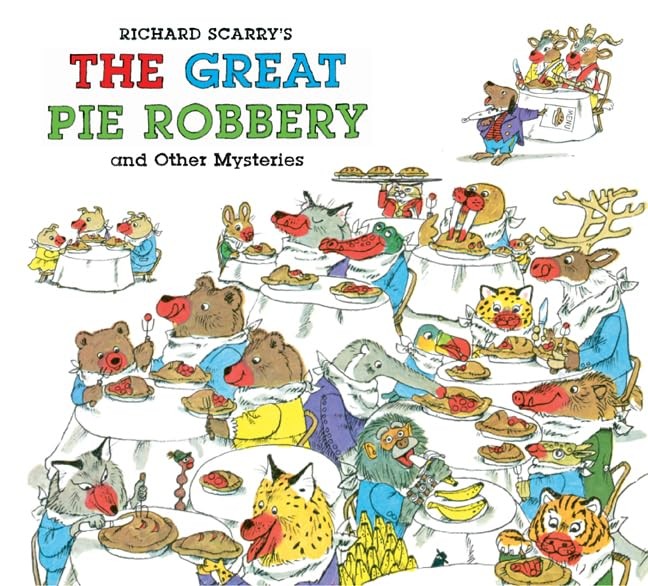 Richard Scarry's The Great Pie Robbery and Other Mysteries - ACCEPTABLE