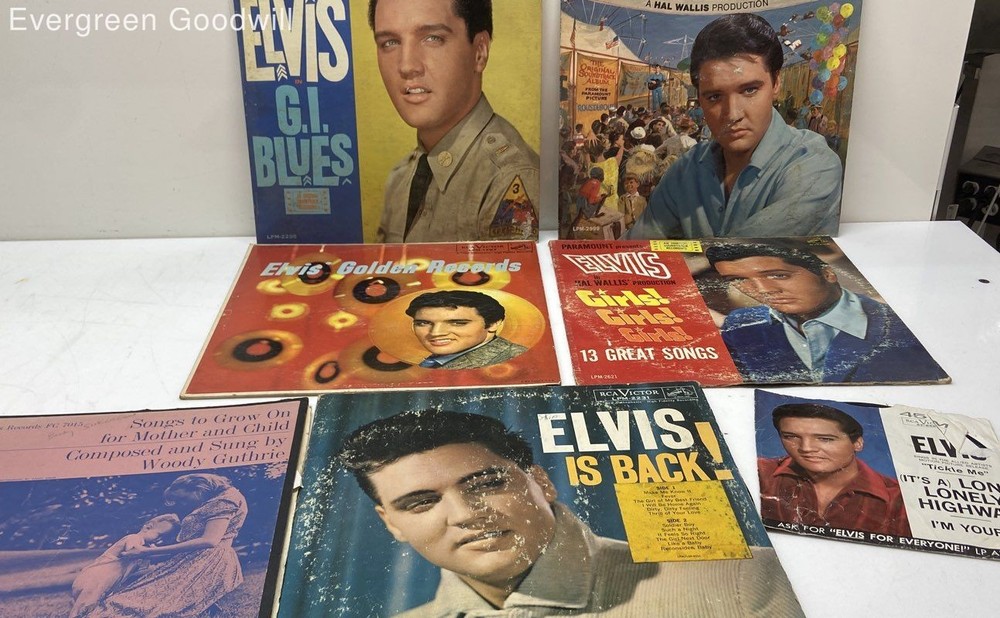 Lot of Vintage Mixed Vinyl Record Albums Untested P/R