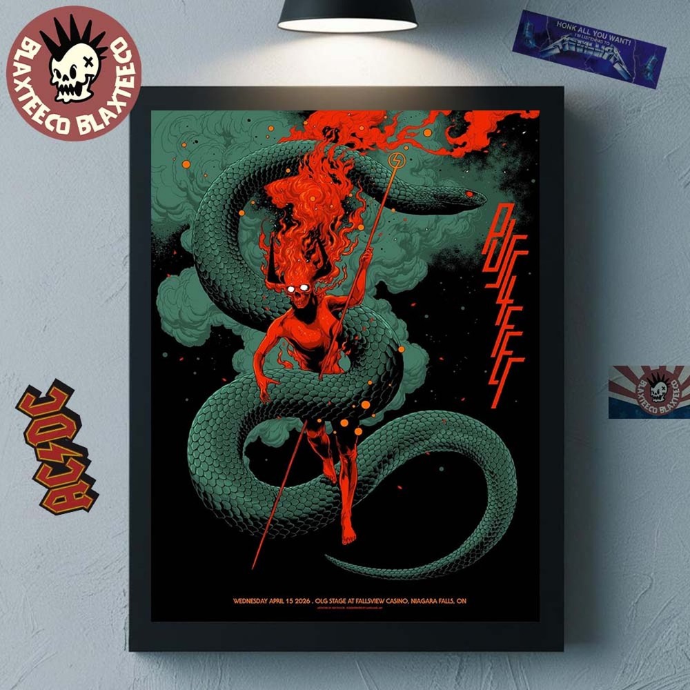 Puscifer Niagara Falls Canada 2026 Poster Apr 15 OLG Stage Canvas