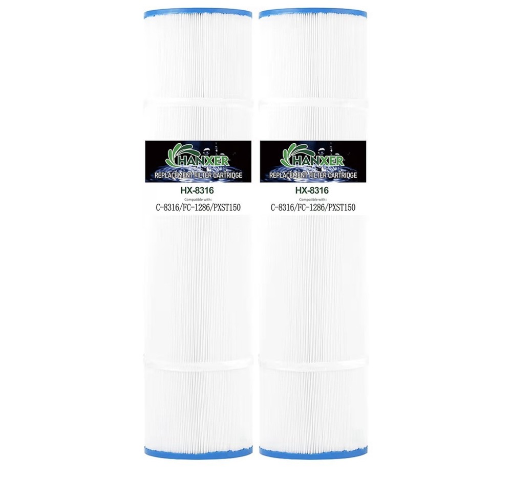 HANXER® Swimming Pool Filter Replaces for C-8316, Filbur FC-1286, Hayward