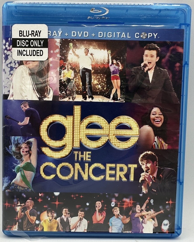 Glee Live In Concert Blu-ray Disc Only Great Condition Free Shipping 2011