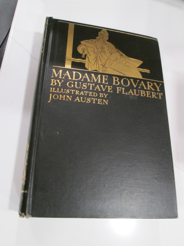 Flaubert John Austen MADAME BOVARY Vintage Illustrated Book 1928