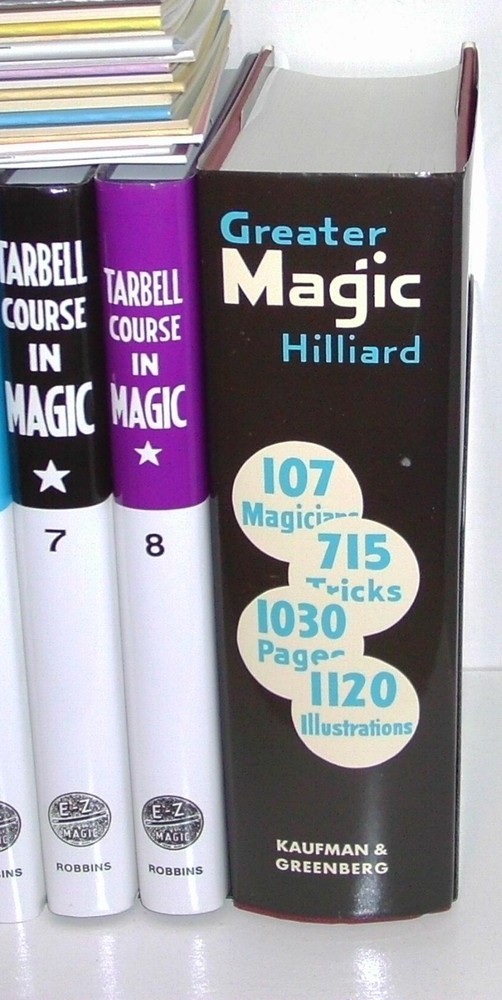 Greater Magic Hilliard Kaufman 1991 1st Ed Coins Close-Up Stage Tricks NEW