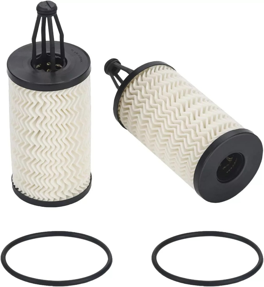 2 Pcs Engine Oil Filter Compatible With Mercedes-Benz Vehicle C, 2761800009