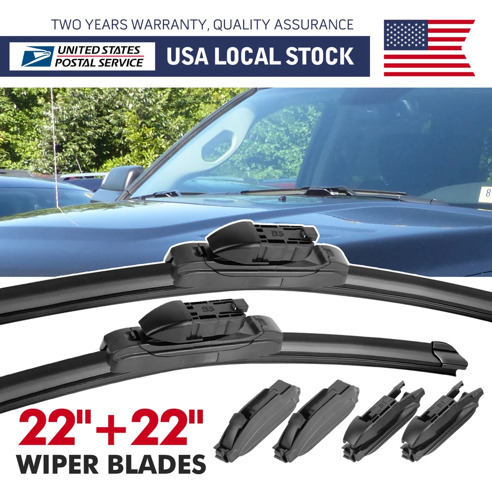 Front OEM Windshield Wiper Blades 22