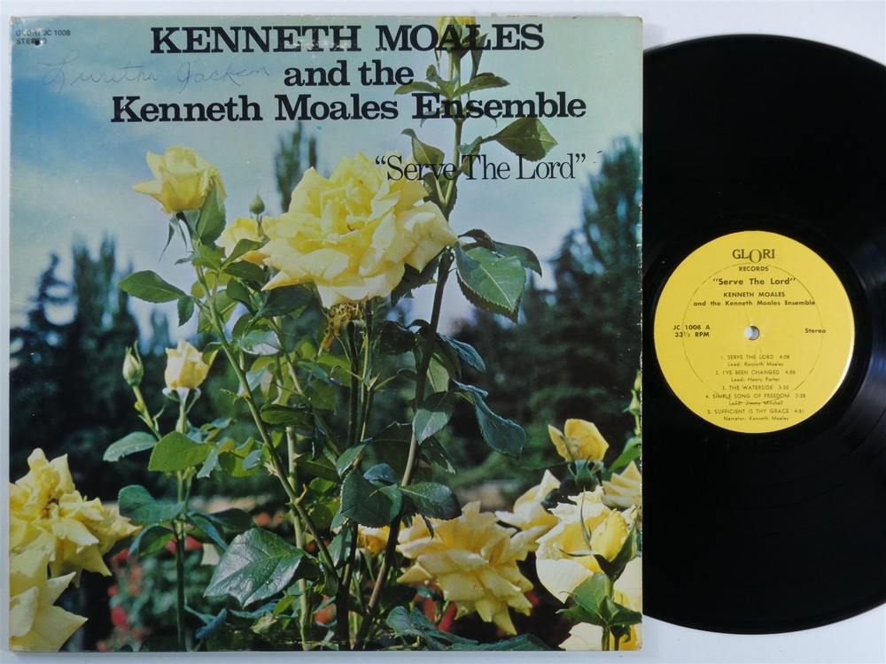 KENNETH MOALES Serve The Lord GLORI LP i