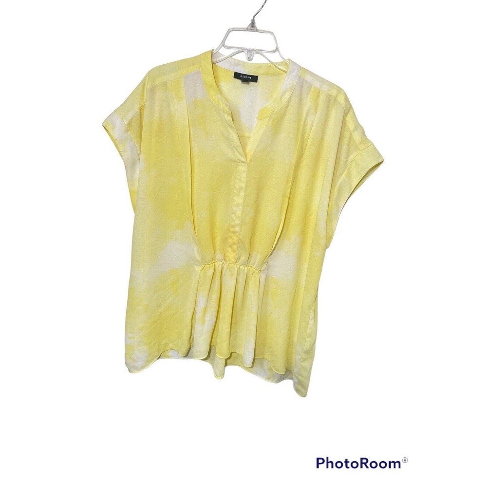 Alfani Womens Soft Serenity Pullover Blouse Size XL