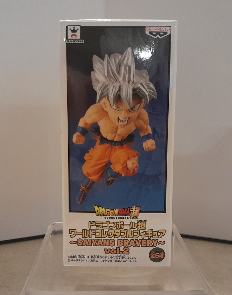 Goku Ultra Instinct WCF Saiyans Bravery Vol 2 World Collectible Figure DB Super