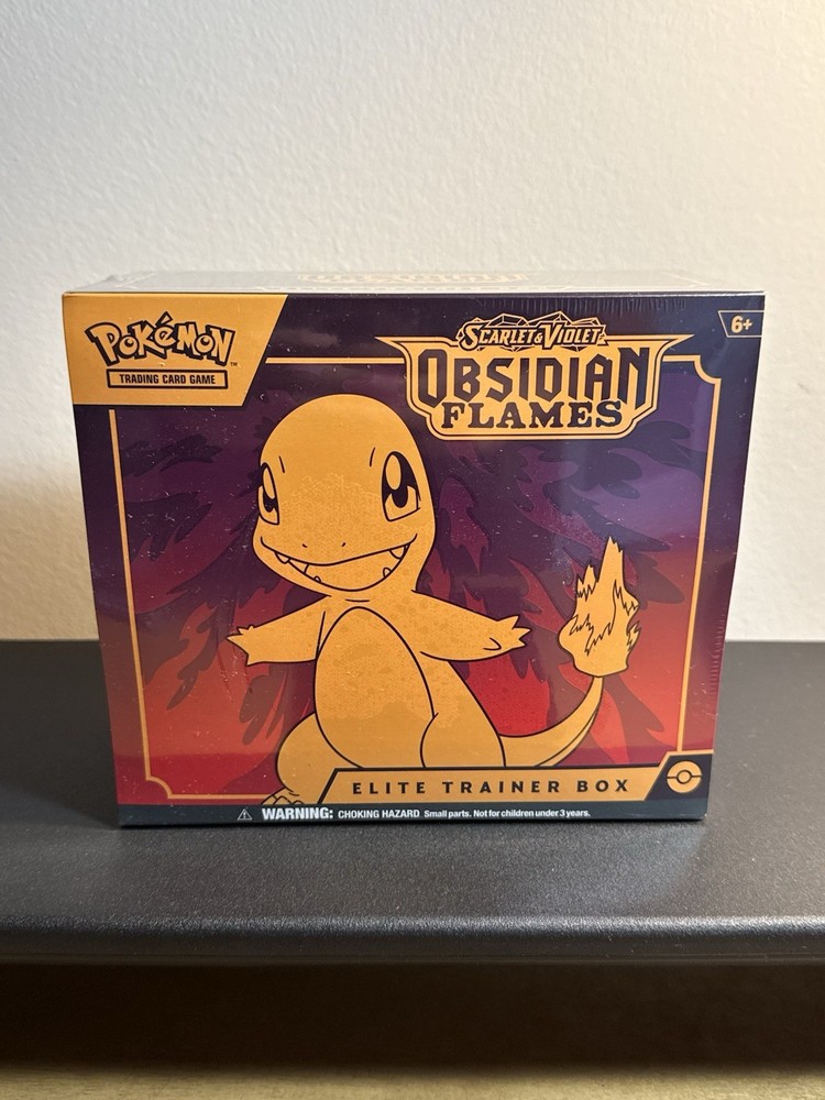 Pokémon: Scarlet & Violet 3: Obsidian Flames Elite Trainer Box - 9 Packs