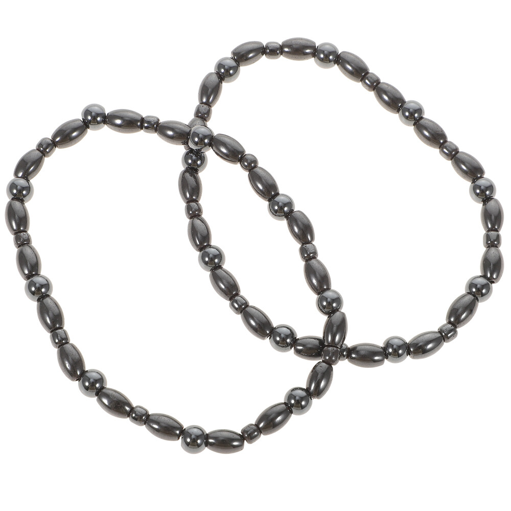 2 Pcs Magnetic Anklet Bracelet Anklets Yoga Miss