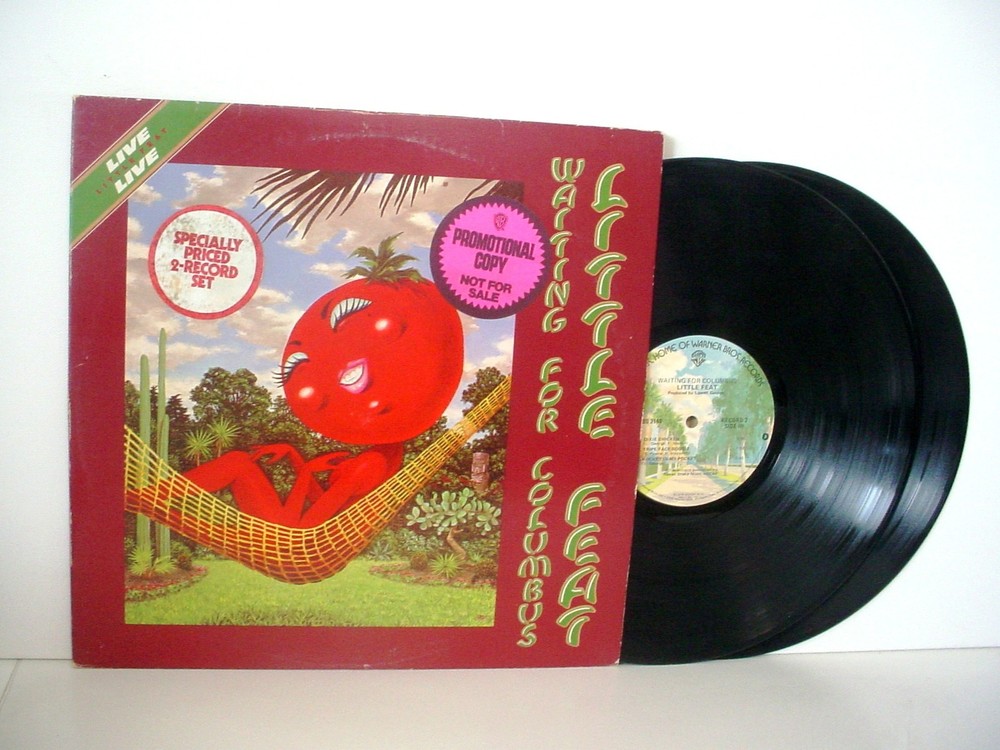 LITTLE FEAT Waiting For Columbus PROMO Double LP 1978 WB 2BS 3140 Promotional