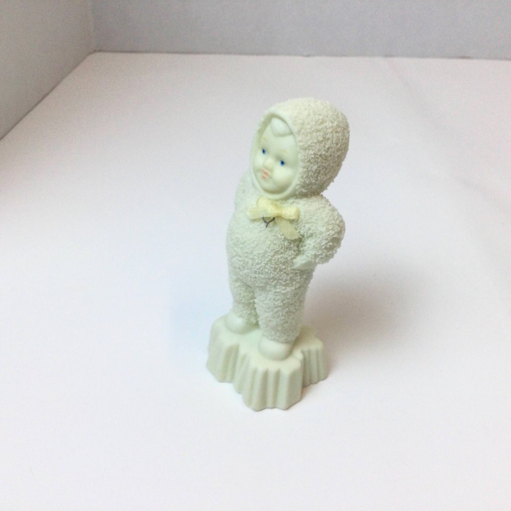 Dept 56 Snowbabies Figurine with Hands Behind Back - Adorable Collectible
