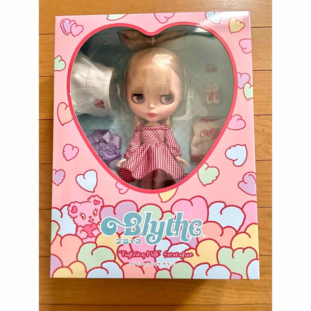 Neo Blythe Fightin' Milk Saran Doll Brand Collectible