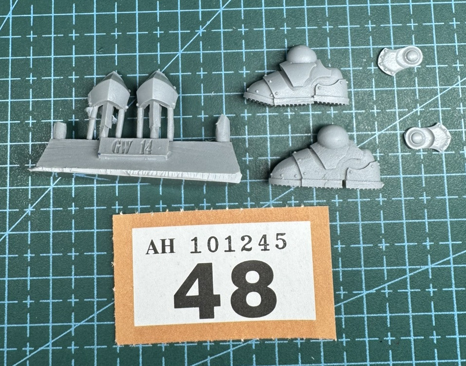 Contemptor Dreadnought Feet Foot Bundle Forgeworld Resin OOP Heresy 40k Bits
