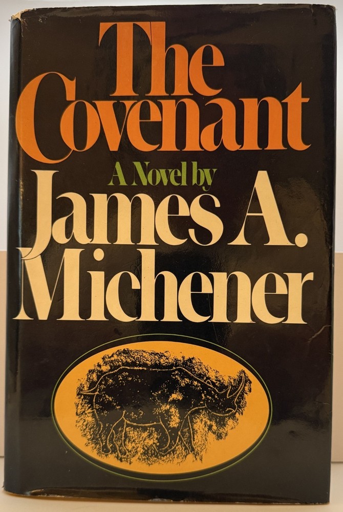 James A. Michener The Covenant First Trade Edition 1980 Hardcover w/ DJ