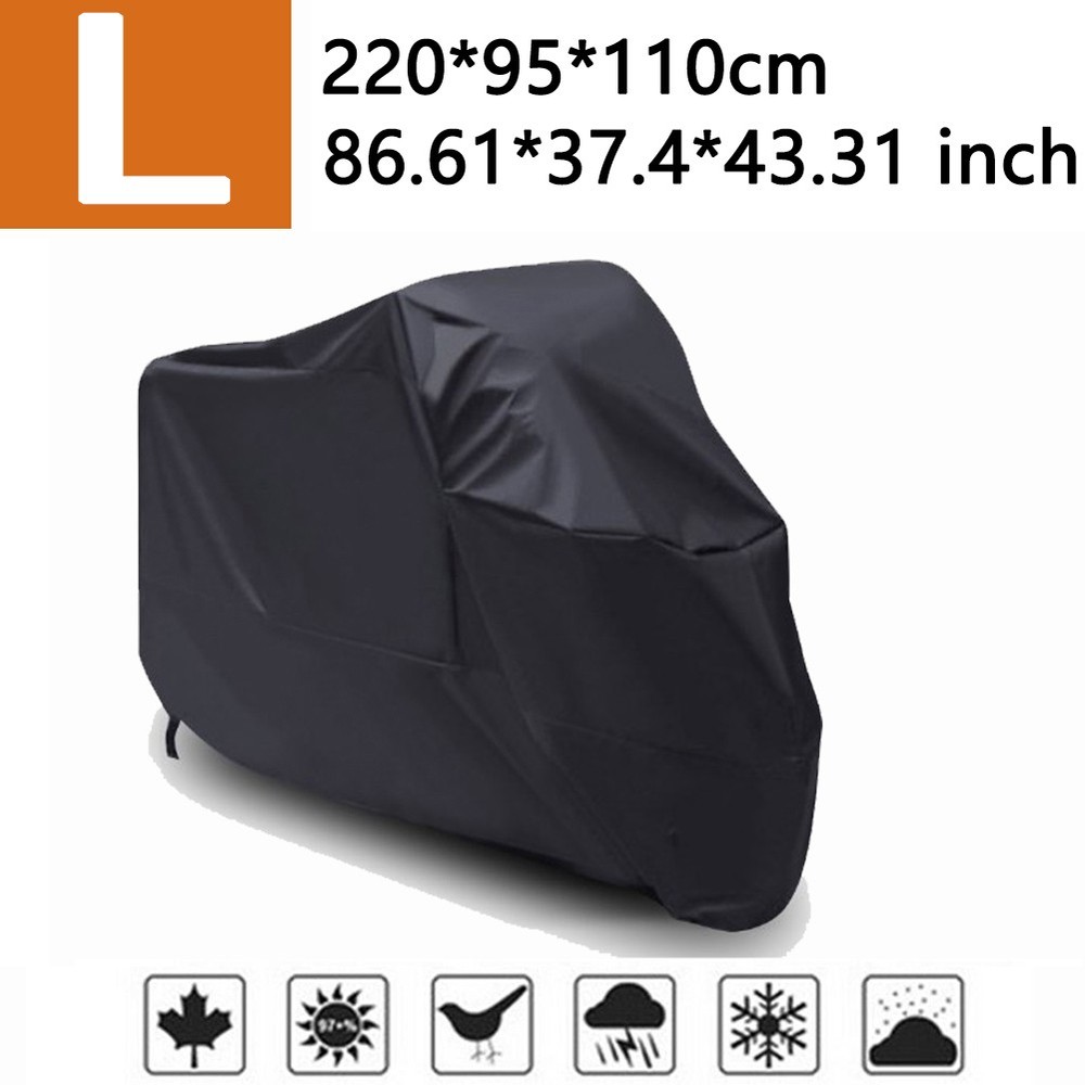 Motorcycle Cover Black For SUZUKI 2007 Suzuki GSXR600 / 2006 Suzuki GSXR1000